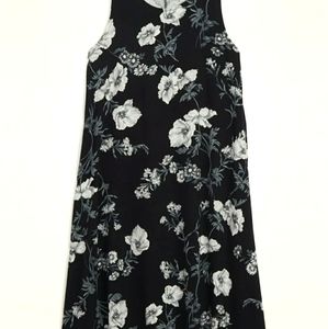 Woman's floral sleeveless dress